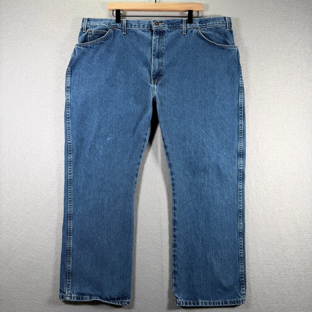 Dickies Carpenter Mens Regular Fit Blue Denim‎ Jeans Size 44x30 Workwear